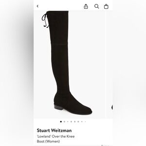 Stuart weitzman lowland over the knee boots size 10